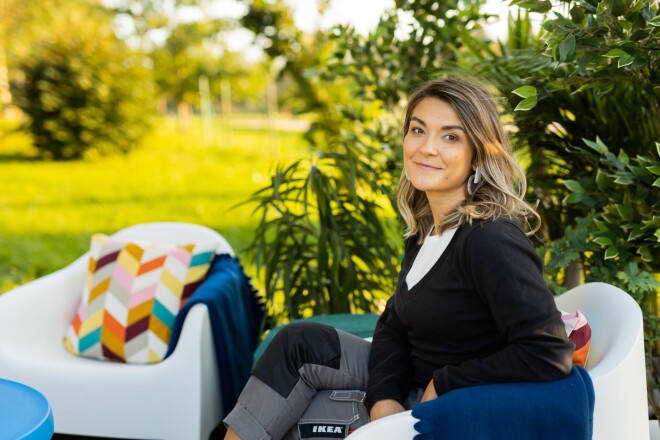 Dizainere Renāte Vāvere.