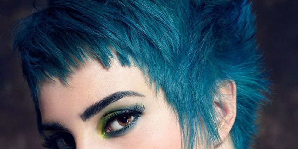 Цвет настроения - синий. Новые тренды в окрашивании волос