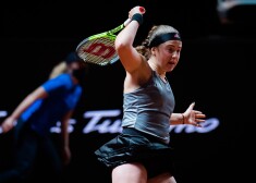 Aļona Ostapenko pagājušajā nedēļā sasniedza Štutgartes "WTA 500" turnīra otro kārtu.