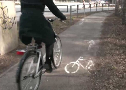 Велосипедисты близ Риги подвергаются смертельной опасности