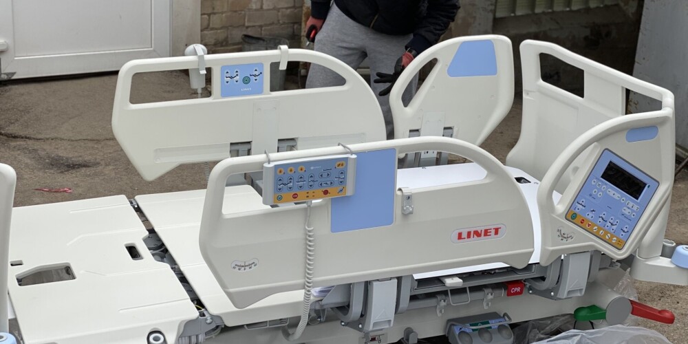 ФОТО: Екабпилсская больница модернизирует оборудование для ковид-пациентов