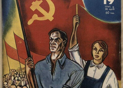 1941. gadā padomju okupācijas vara latviešu tautu atkal sāka pieradināt svinēt 1. maiju, ko bija aizliedzis Satversmes kārtību neieredzošais Kārlis Ulmanis. Tomēr nu svinību iemesls bija gluži cits – nevis demokrātijas sākuma atzīmēšana, bet gan cīņa par darbaļaužu solidaritāti.