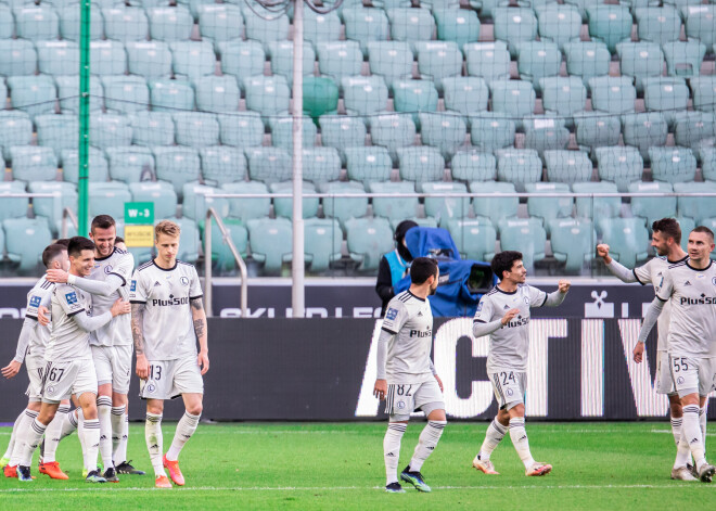 Varšavas "Legia" kļūst par Polijas titulētāko komandu