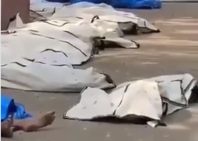 Горы трупов: появилось видео с жертвами коронавируса в Индии