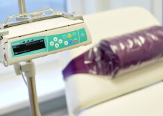 Ķīmijterapijas un hematoloģijas klīnikas telpas Latvijas Onkoloģijas centrā.