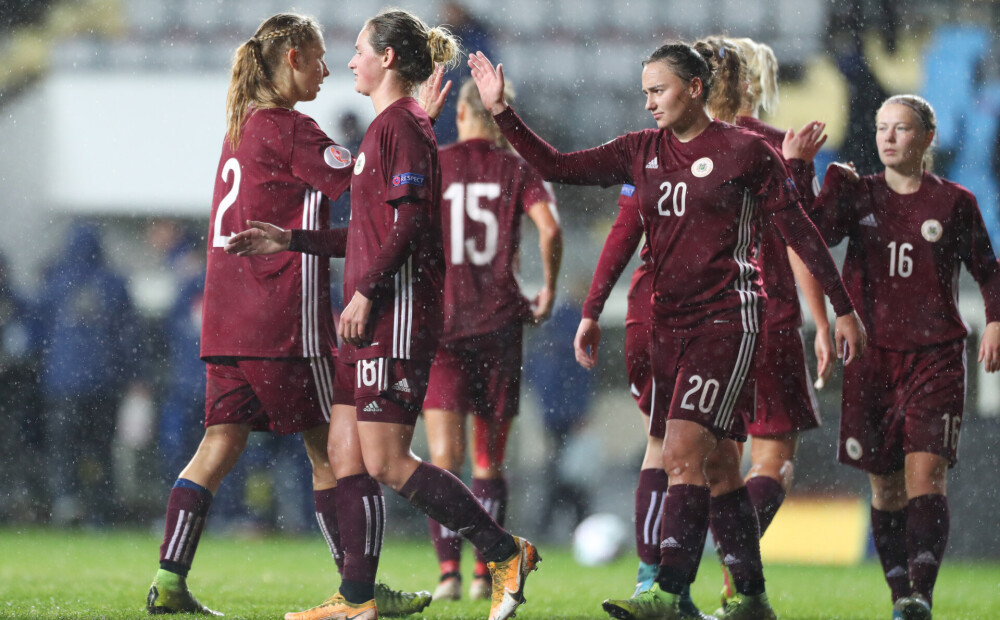 the latvian women s football team will also play against the strong england in the world cup qualification archysport the latvian women s football team will also play against the strong england in the world cup qualification archysport