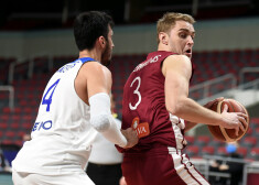 Latvijas basketbola izlases spēlētājs Rolands Freimanis aizvada spožu sezonu Zelona Guras komandā.