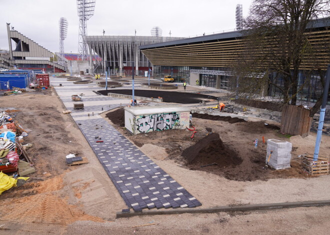 Atkal atliek Daugavas stadiona ledus treniņu halles nodošanu ekspluatācijā