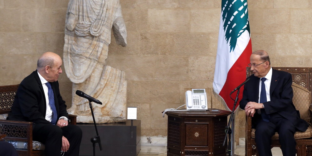 Francijas ārlietu ministrs pauž bažas par Libānas virzīšanos uz "kolektīvo pašnāvību"