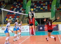 Latvijas sieviešu volejbola izlase EČ kvalifikācijas turnīra otrajā spēlē piekāpjas Slovēnijai