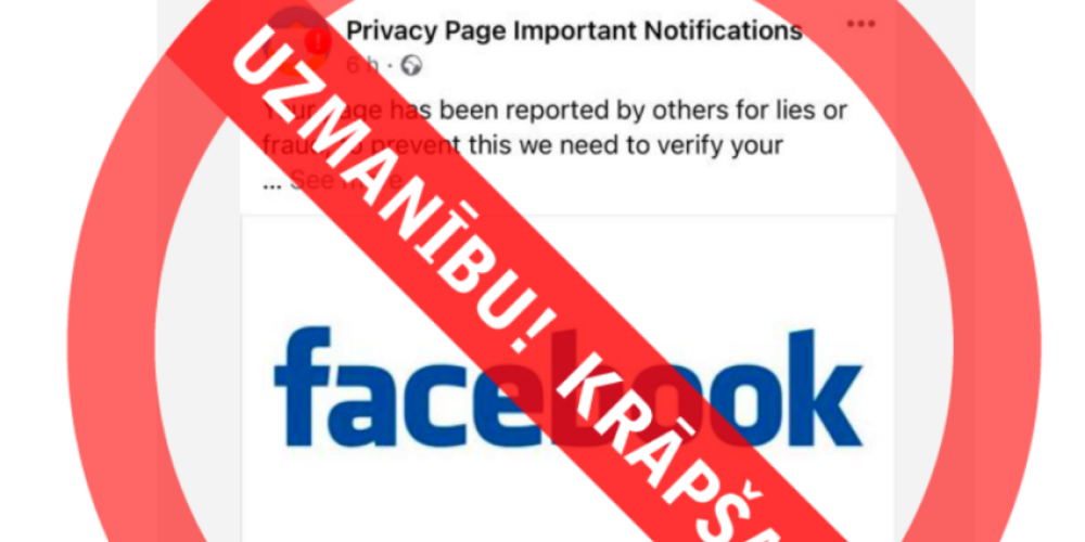 Внимание! Мошенники публикуют сообщения от лица администрации Facebook