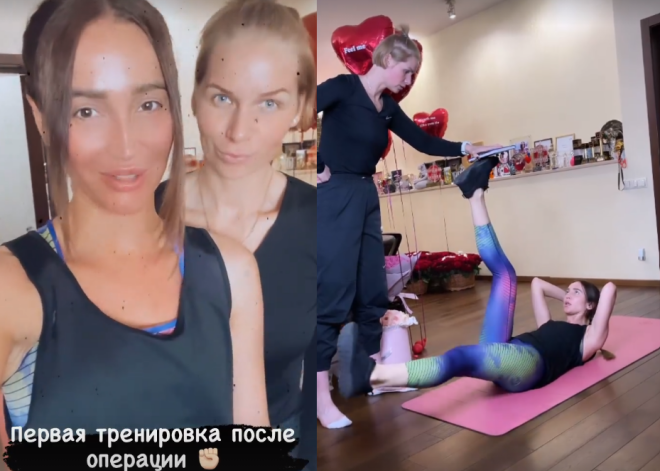 "Только умирала, уже тренировки?": Ольга Бузова через неделю после реанимации отправилась на спорт
