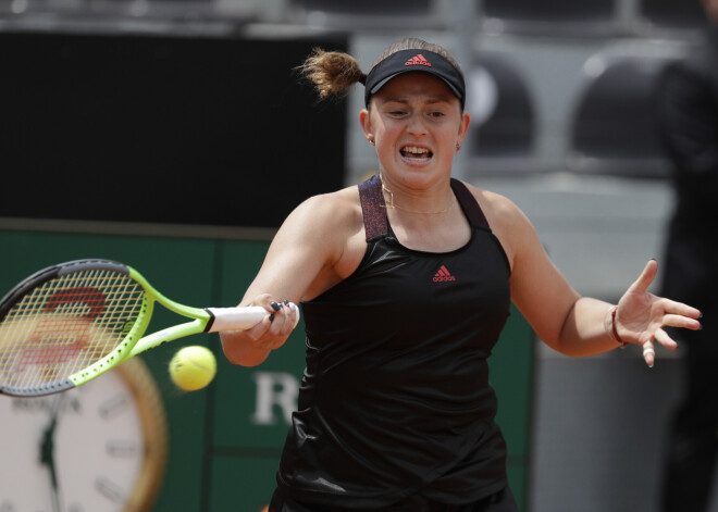 Ostapenko zaudē prestižā Romas turnīra ceturtdaļfinālā