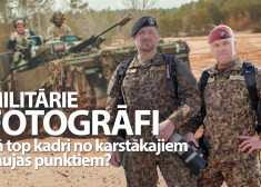 Militārie fotogrāfi Gatis Indrēvics un Ēriks Kukutis: “Mēs karojam mediju kaujas vidē”