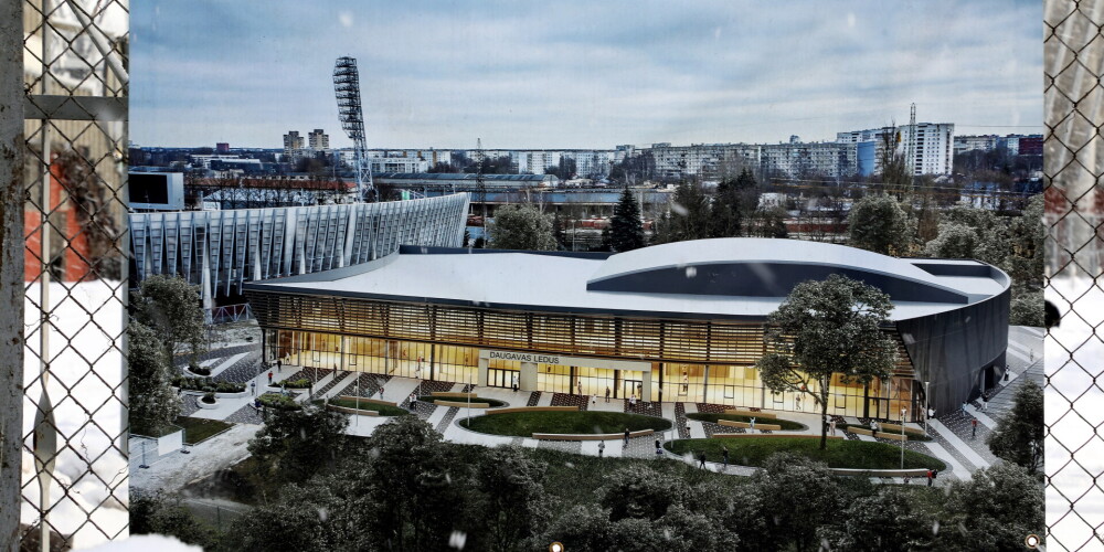 Vēl februāra sākumā Daugavas stadiona ledus halles celtniecības pabeigšana laikā nelikās pārāk ticama.