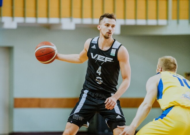 "VEF Rīga" basketbolisti izcīna savu astoto čempiontitulu