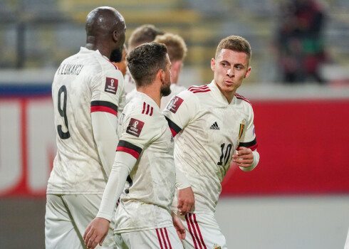 Beļģijas futbola izlasē runā par uzvaru Eiropas čempionātā