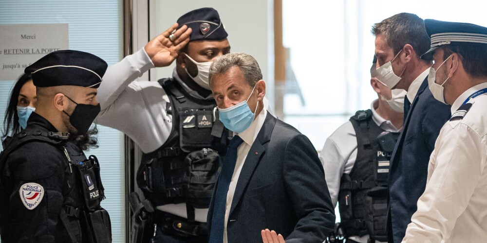 Bijušais Francijas prezidents Nikolā Sarkozī. 