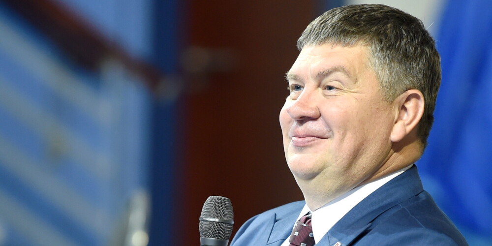 Президент Латвийской хоккейной федерации (ЛХФ) Айгар Калвитис.