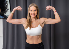 Piedalīties fitnesa čempionātā ierosināja trenere, sakot, ka Olgai ir labi trenēts ķermenis. Taču Olga uzskata, ka līdz ideālai formai viņai vēl tālu: “Rokām muskuļus uztrenēju ātri, taču man vēl jāpiestrādā pie dibena.”