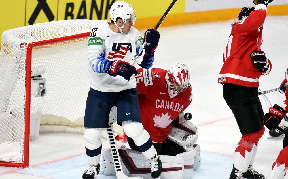 ASV hokeja izlase pārliecinoši uzvar kanādiešus; Šveicei uzvarai pietiek ar vieniem vārtiem