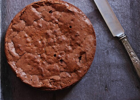 Bezglutēna šokolādes kūka