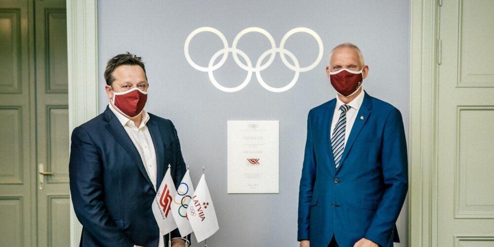Ceļu būves uzņēmums "A.C.B." kļuvis par Latvijas olimpiskās komandas partneri