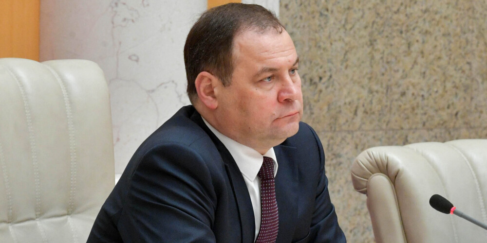Baltkrievijas premjerministrs Romāns Golovčenko.