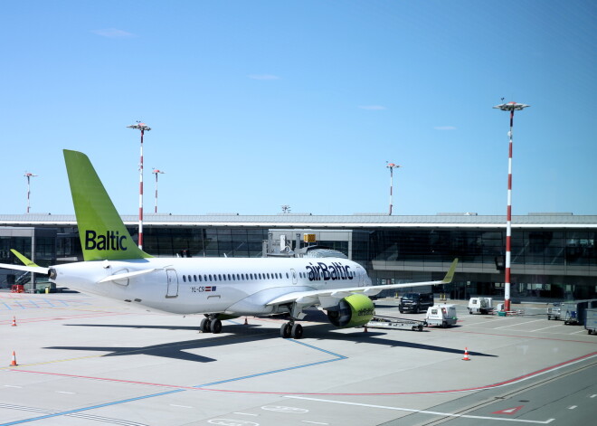 "airBaltic" atceļ visus lidojumus no Rīgas uz Minsku