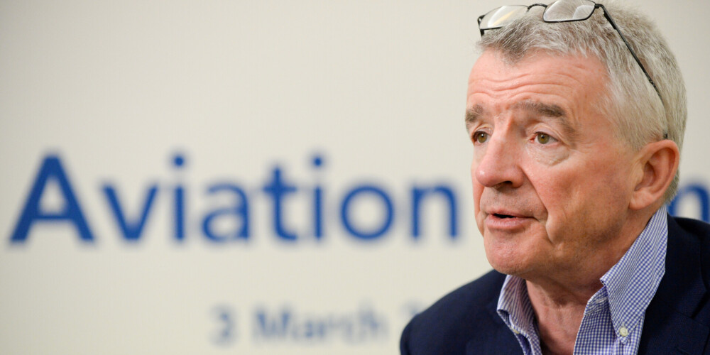 "Ryanair" vadītājs Maikls O’Līrijs.
