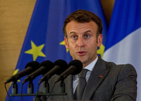 Francijas prezidents Emanuels Makrons.