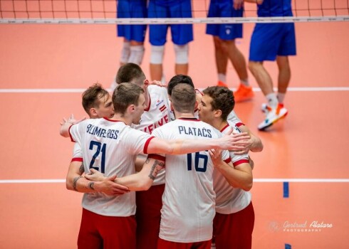 Latvijas volejbola valstsvienība Eiropas čempionātā ielozēta vienā grupā ar spēcīgo Franciju