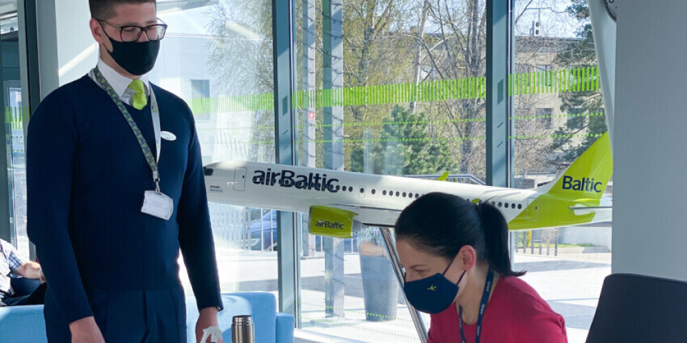 Первую дозу вакцины от Covid-19 получили почти 65% сотрудников airBaltic