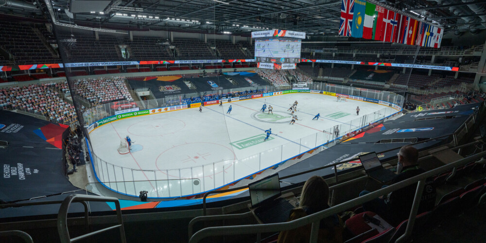 IIHF draud sods par nelegālu reklāmu hokeja čempionāta laikā