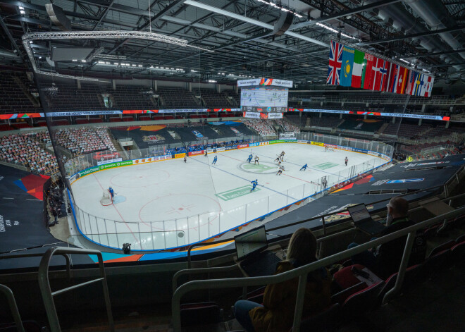 IIHF draud sods par nelegālu reklāmu hokeja čempionāta laikā