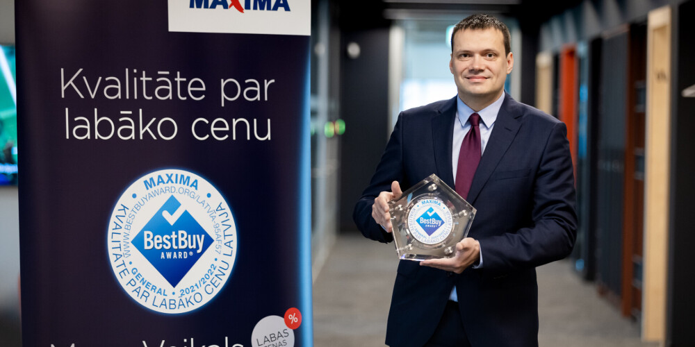 “Maxima” atzīta par labākās cenas un kvalitātes attiecības līderi Latvijā