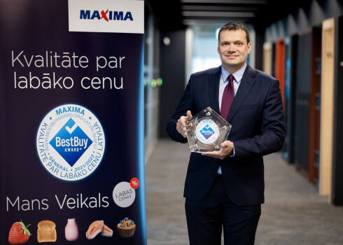 “Maxima” atzīta par labākās cenas un kvalitātes attiecības līderi Latvijā
