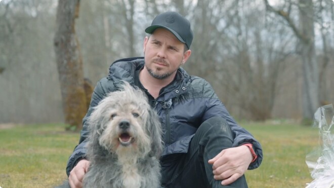 Vārdu Uno Busuļi ģimenes mīlulim devuši, jo suns bijis vienīgais kucēns.