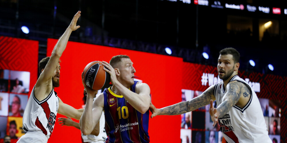 Rolands Šmits kļuvis par pirmo latviešu basketbolistu, kurš iekļuvis ULEB Eirolīgas finālā