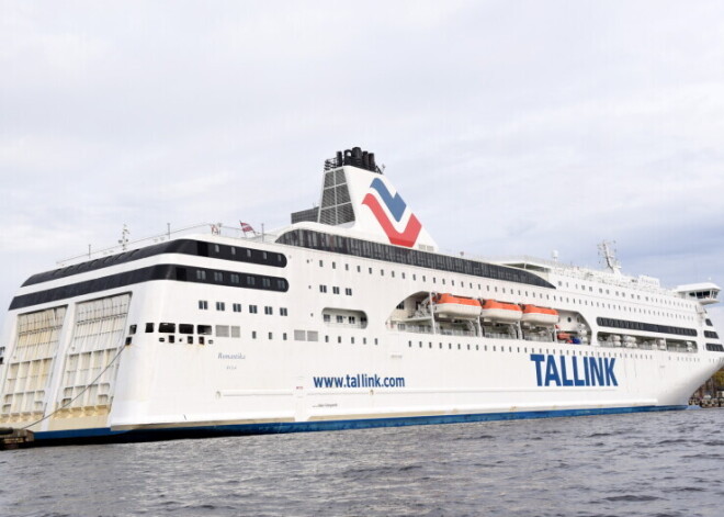 Tallink пока не рассматривает возобновление движения паромов на маршруте Рига-Хельсинки