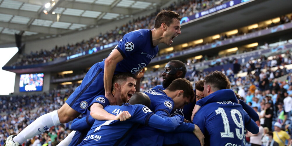 Londonas "Chelsea" otro reizi vēsturē triumfē UEFA Čempionu līgā