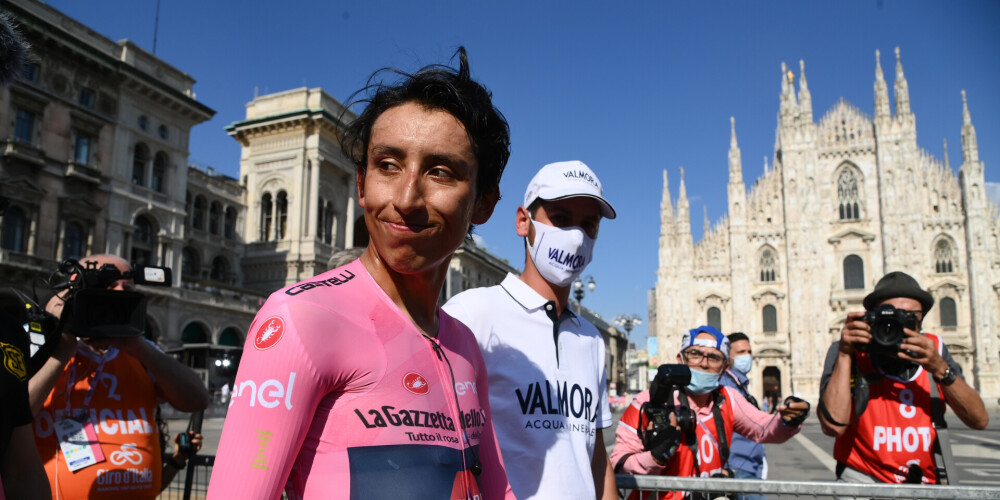 Bernals triumfē "Giro d'Italia"