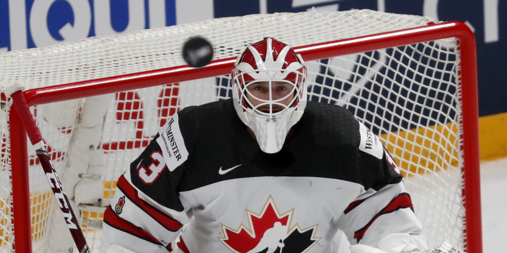 Kanādas un Šveices hokejisti svin pārliecinošas uzvaras