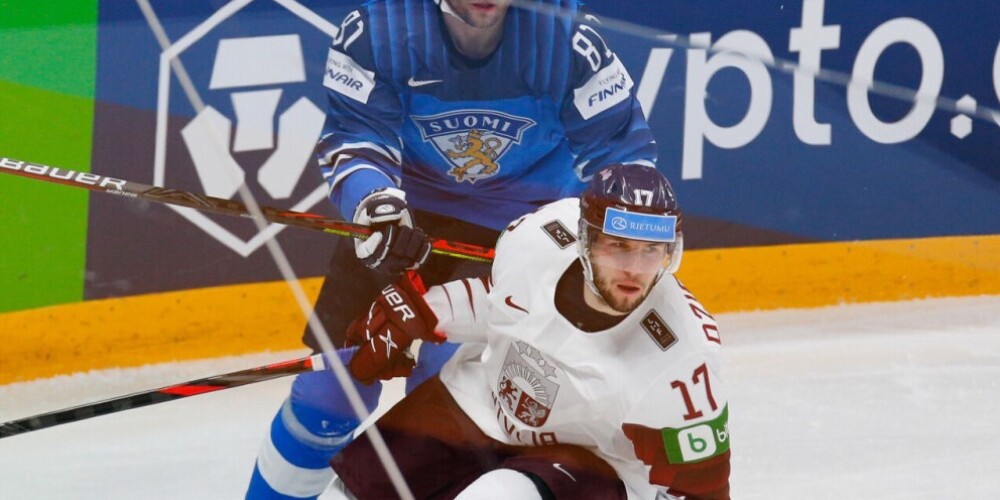 Pasaules čempionāts hokejā: Latvija pagarinājumā zaudē Somijai