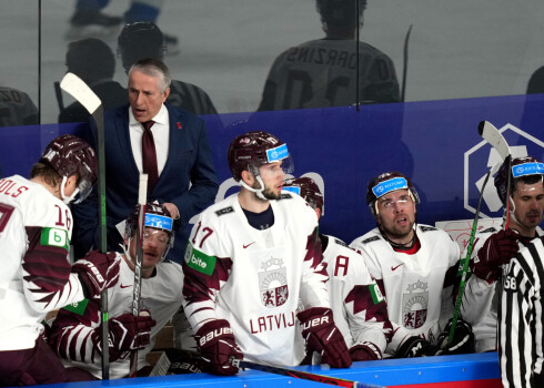 Pasaules čempionāta spēle hokejā starp Latvijas un Somijas valstsvienībām arēnā ''Rīga''.