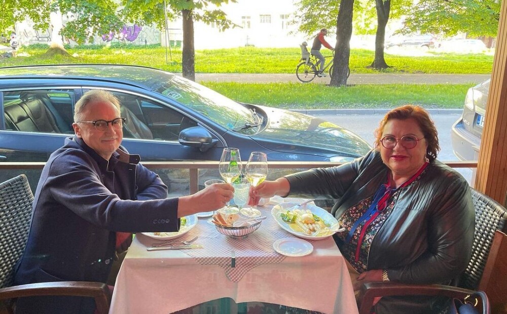 The divorced couple of millionaires Zuzāns celebrate their 40th anniversary together