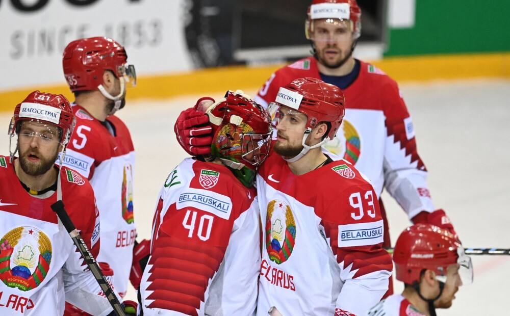 OKR komanda pasaules čempionātā hokejā grauj Baltkrieviju un uzvar A grupā
