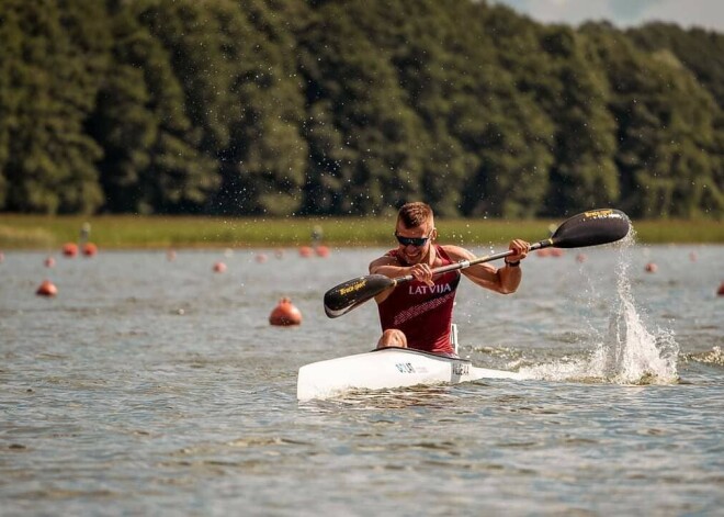 Latvijas smaiļotājs Vilde iekļuvis Eiropas čempionāta B finālā 1000 metru distancē