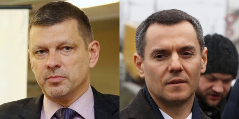 Артис Друвиниекс и Каспарc Заулс