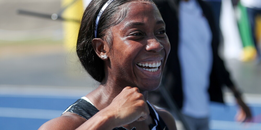 Jamaikas sprintere Šellija Anna Freizere-Praisa